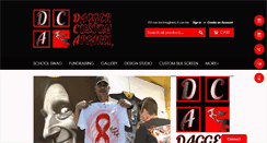 Desktop Screenshot of daggercustomapparel.com